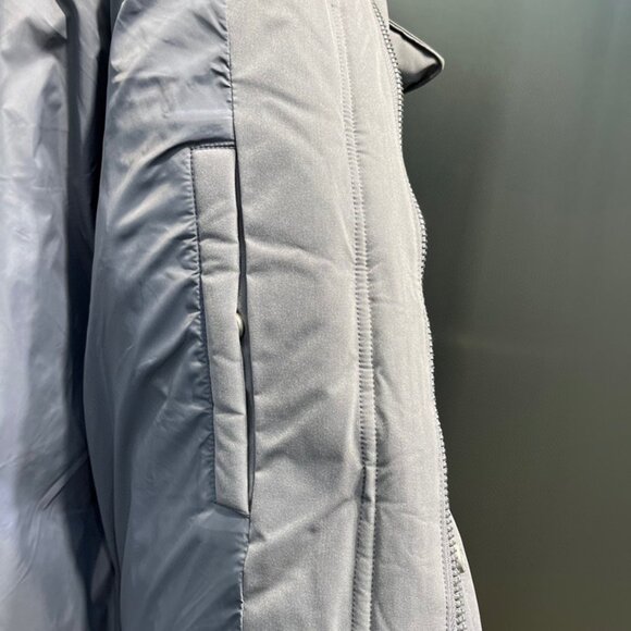 Ami Paris Grey Hooded Jacket - Picture 7 of 9